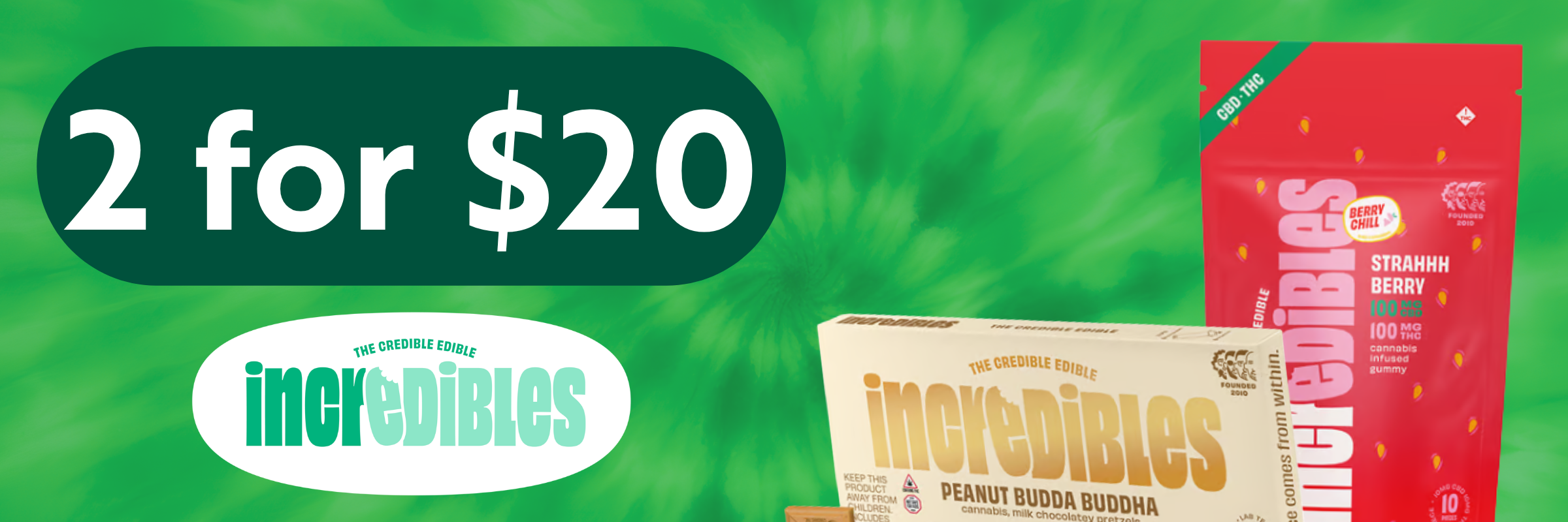 Villa Park, IL | Green Releaf Dispensary | 2 for $20 Incredibles