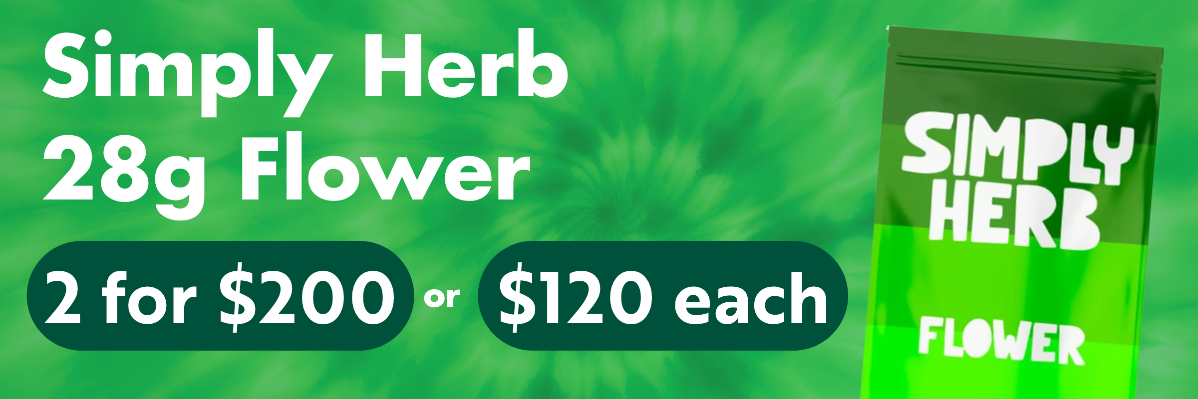 Villa Park, IL | Green Releaf Dispensary | Simply Herb 2 for $200 28g Flower