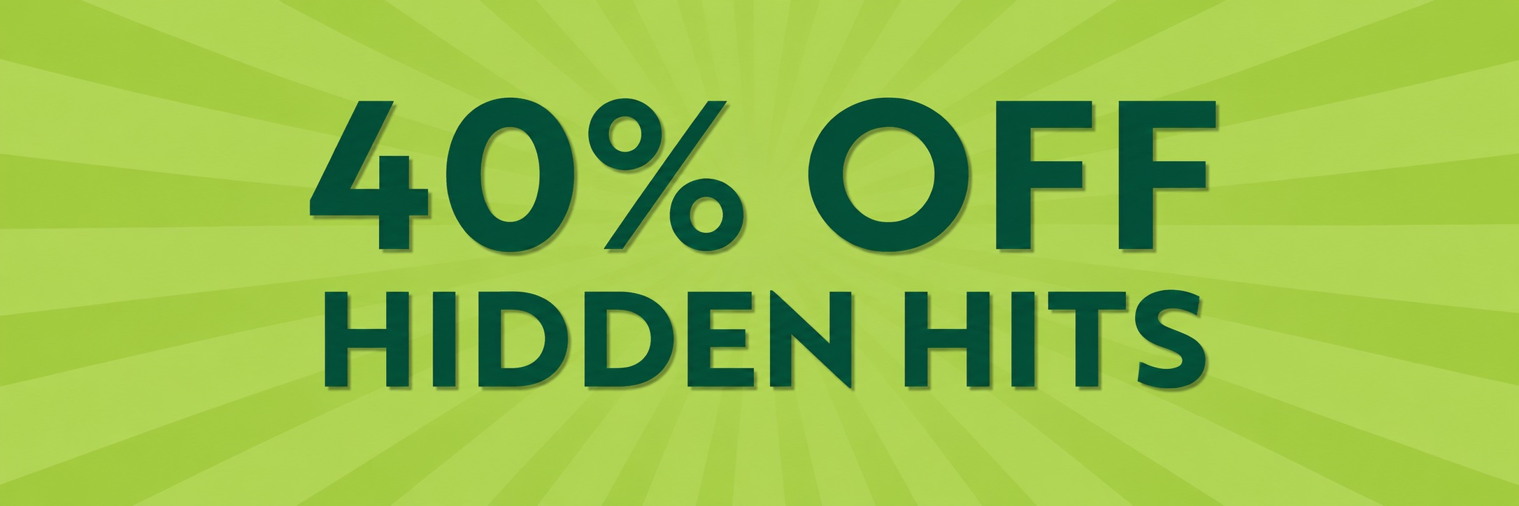 Villa Park, IL | Green Releaf Dispensary | Hidden Hits 40% Off