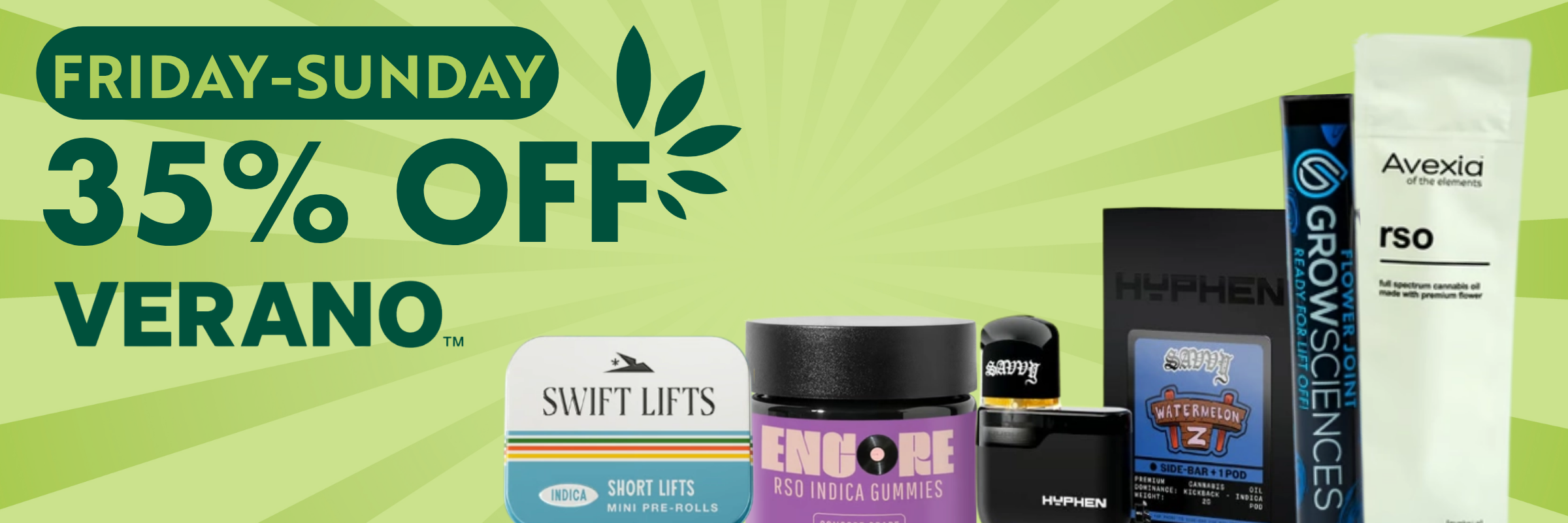 Bourbonnais, IL | Green Releaf Dispensary | Verano PDP 35%