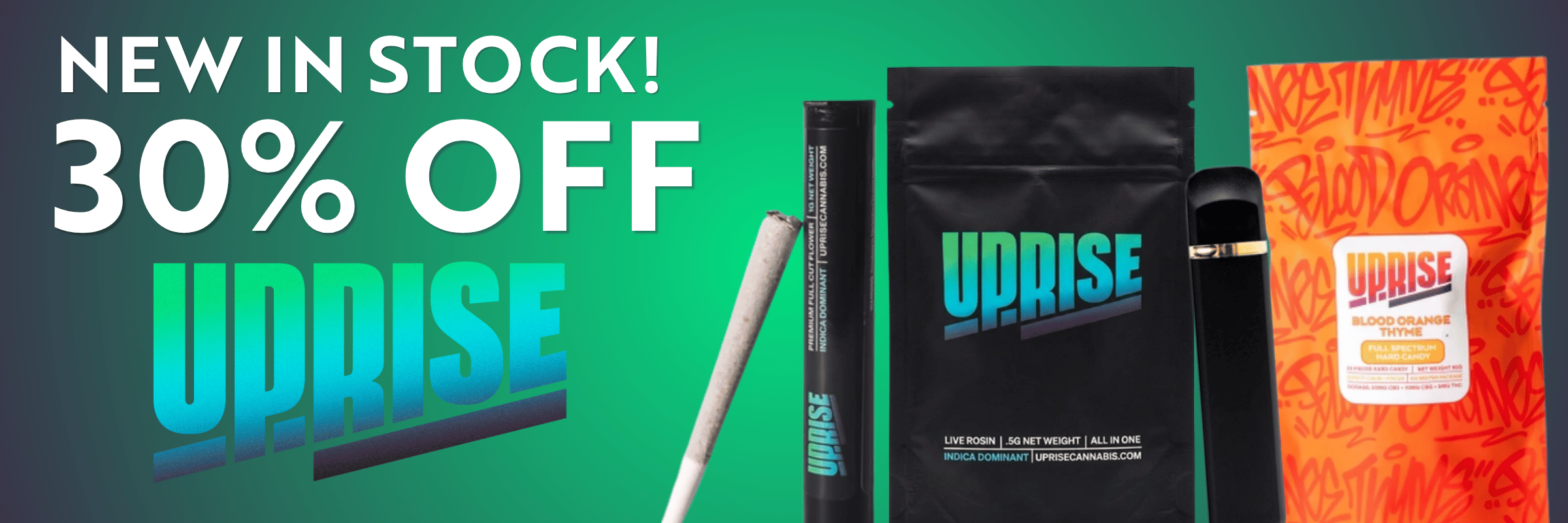 Bourbonnais, IL | Green Releaf Dispensary | Uprise Spotlight 30%