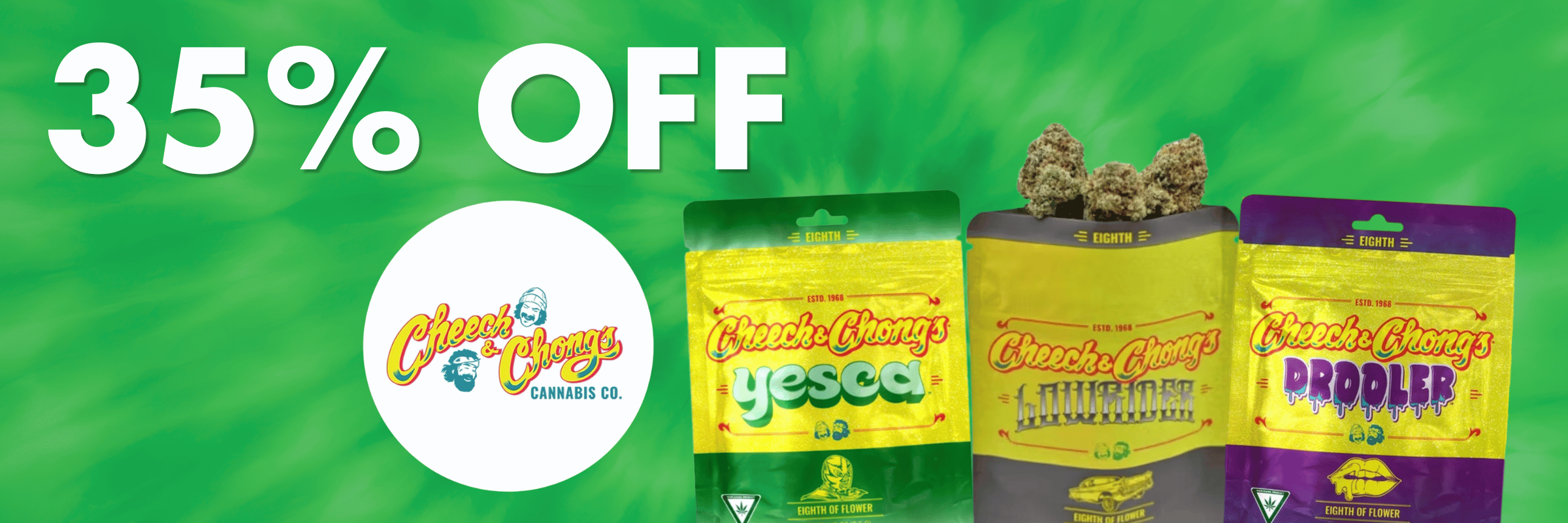 Bourbonnais, IL | Green Releaf Dispensary | Cheech and Chong 35%